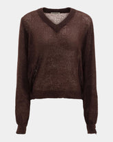 Hinnominate – Maglia con scollo a V misto mohair