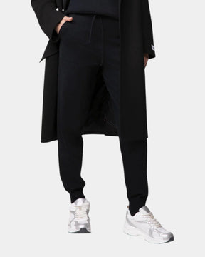 Hinnominate – Pantalone jogging in maglia di cotone Nero