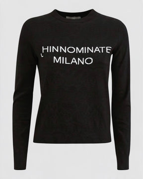 Hinnominate – Maglia paricollo con intarsio