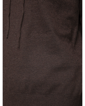 Hinnominate – Maglia con cappuccio e ricamo
