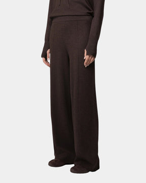 Hinnominate – Pantalone palazzo con nervature in maglia