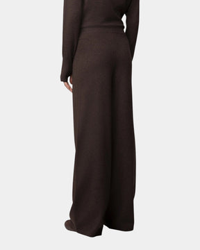 Hinnominate – Pantalone palazzo con nervature in maglia