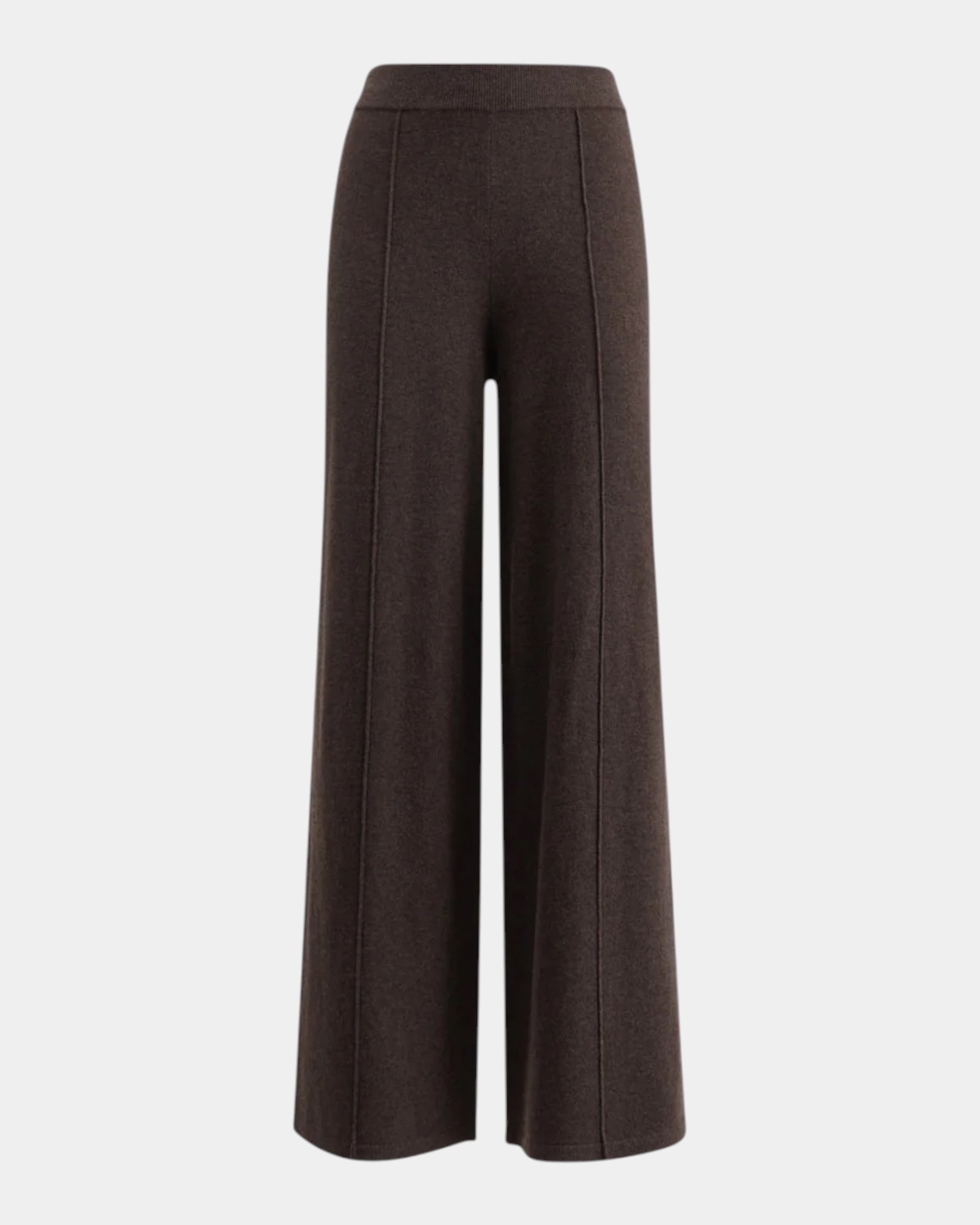 Hinnominate – Pantalone palazzo con nervature in maglia