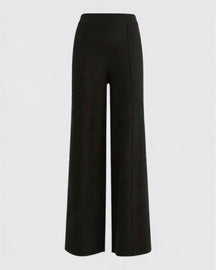 Hinnominate – Pantalone palazzo con nervature in maglia