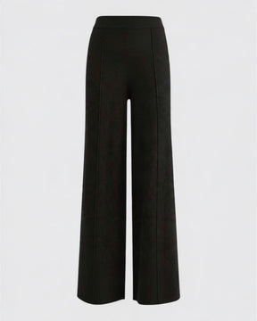 Hinnominate – Pantalone palazzo con nervature in maglia
