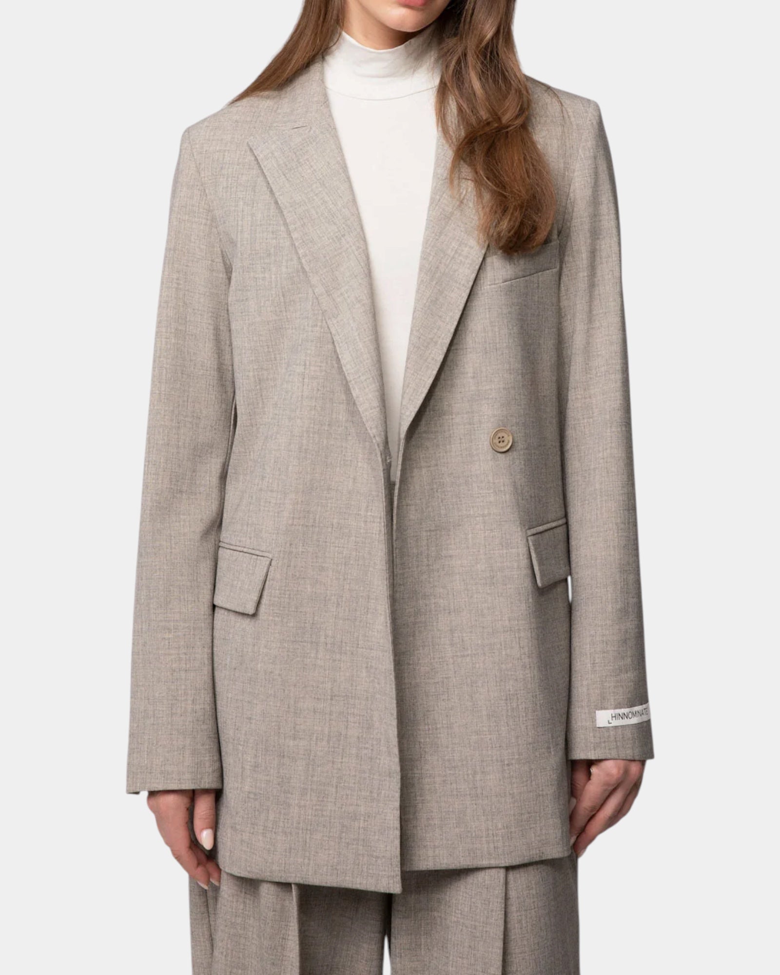 Hinnominate – Blazer doppiopetto Beige