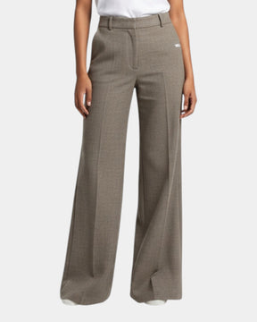 Hinnominate – Pantalone flare a zampa Beige