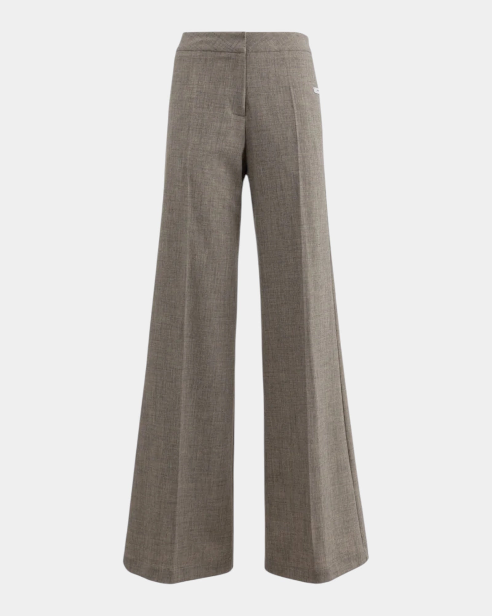 Hinnominate – Pantalone flare a zampa Beige