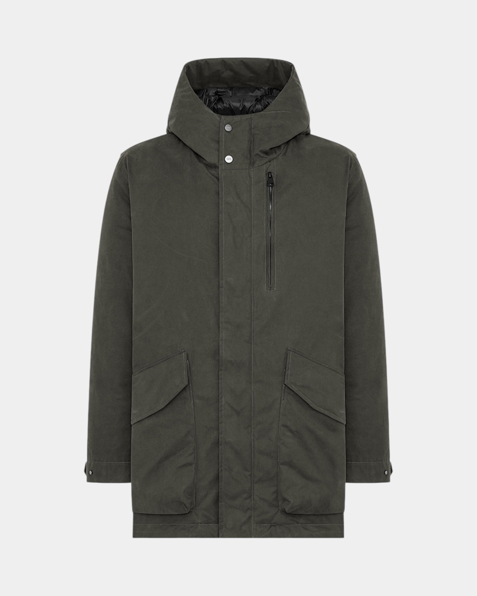 Duno Hoshi – Parka con cappuccio in cotone tecnico
