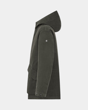 Duno Hoshi – Parka con cappuccio in cotone tecnico