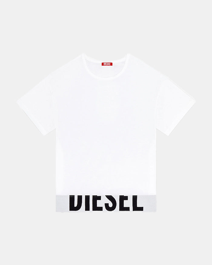 DIESEL UFTEE-CROPPED - 14593HMAU