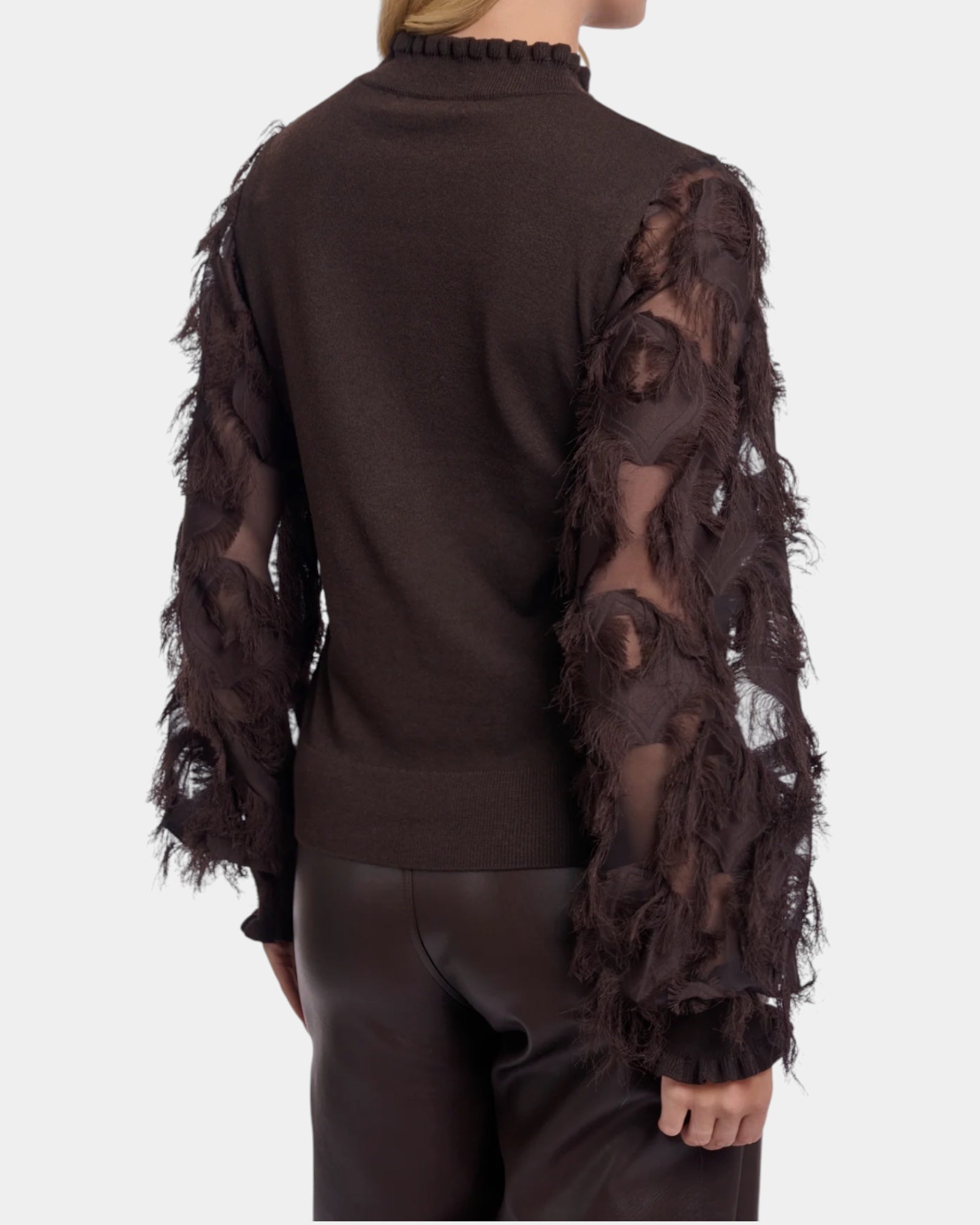 Rino & Pelle Janique – Maglione con maniche voluminose