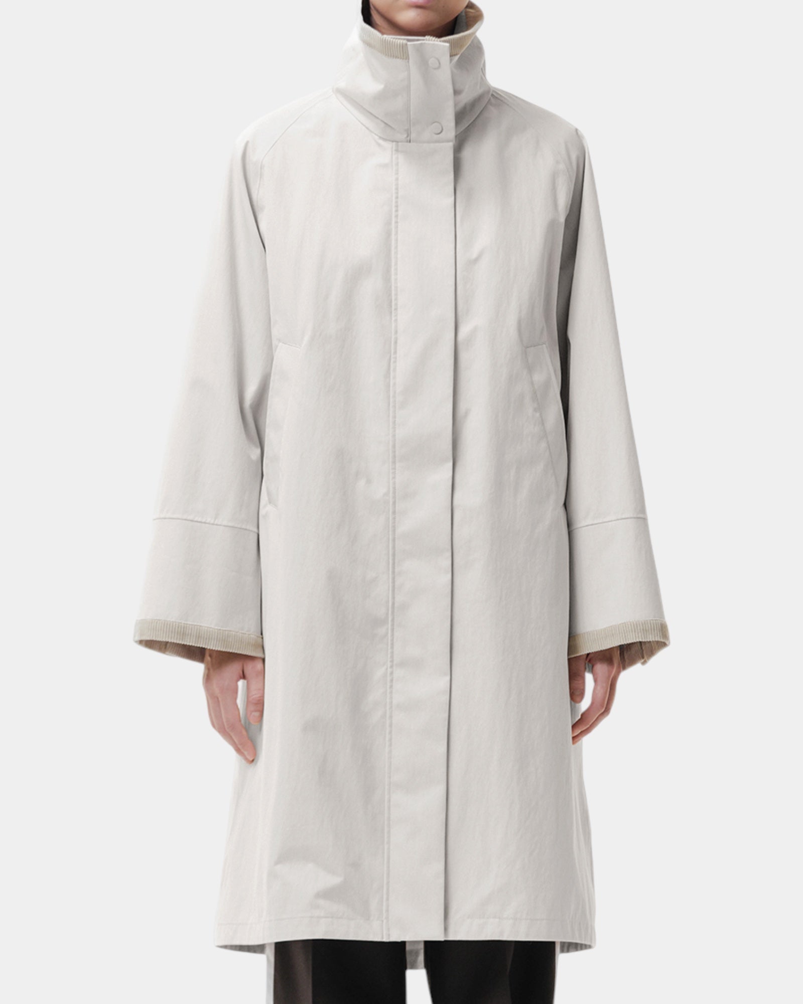 Duno Karla – Giacca lunga impermeabile con interno staccabile