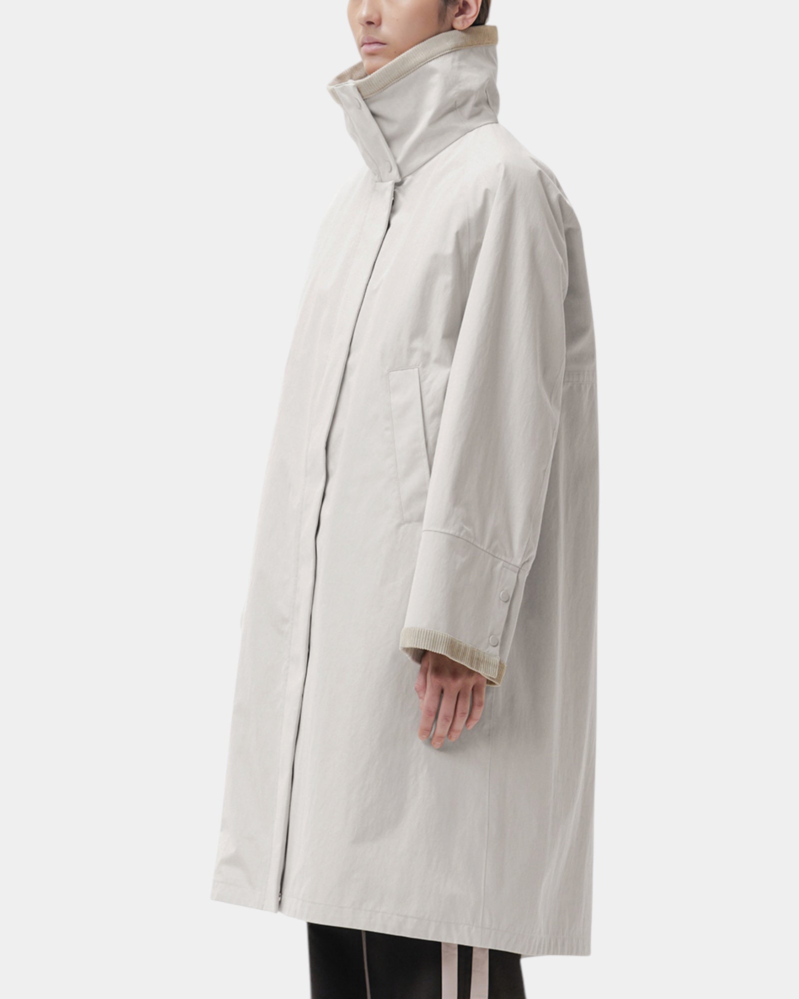 Duno Karla – Giacca lunga impermeabile con interno staccabile