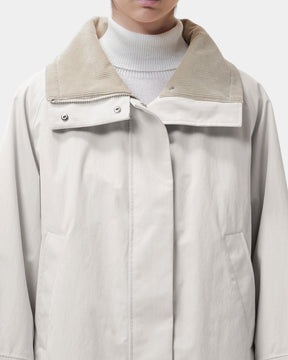 Duno Karla – Giacca lunga impermeabile con interno staccabile
