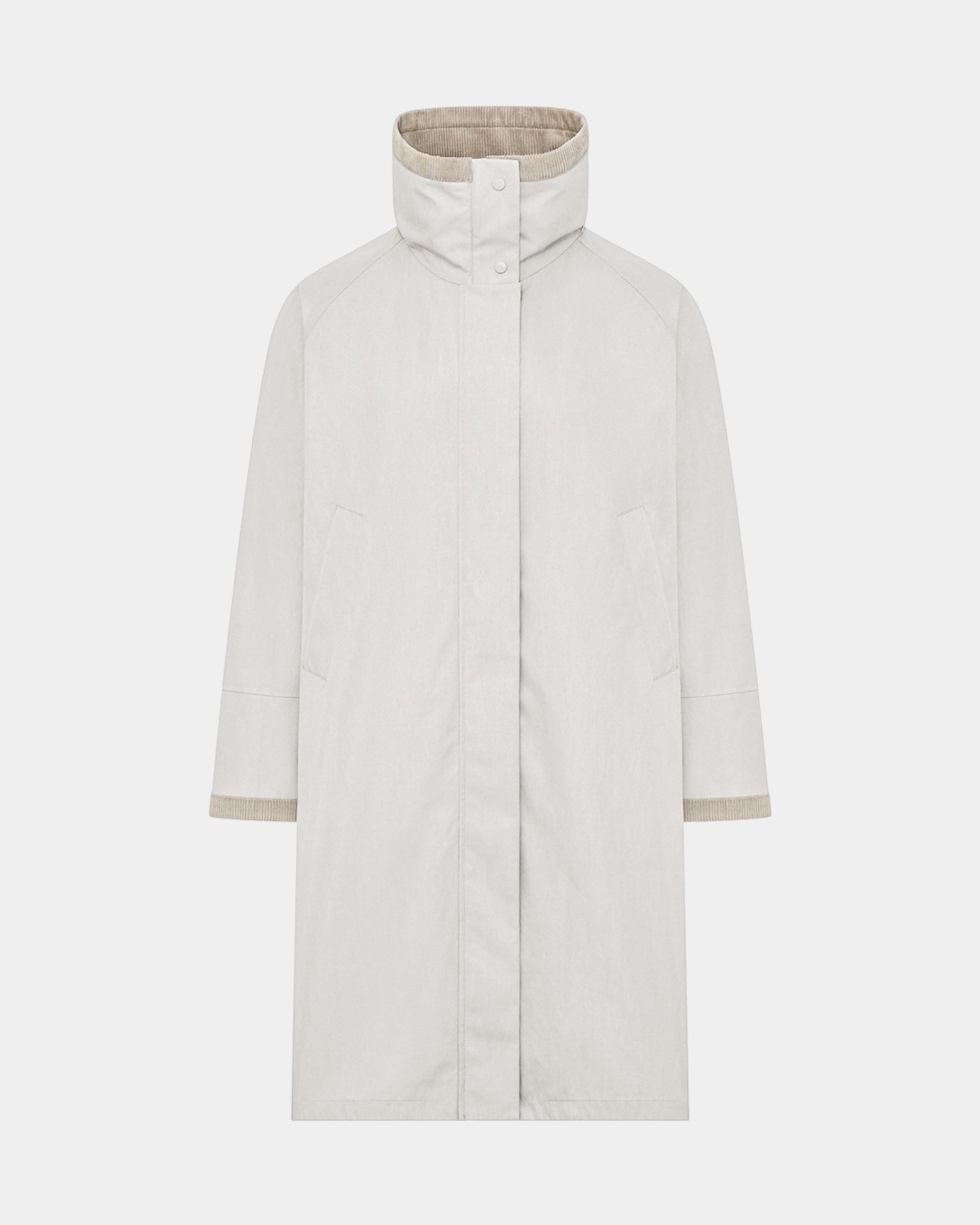 Duno Karla – Giacca lunga impermeabile con interno staccabile