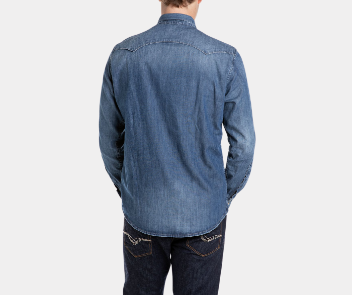 REPLAY CAMICIA M4023C-80A