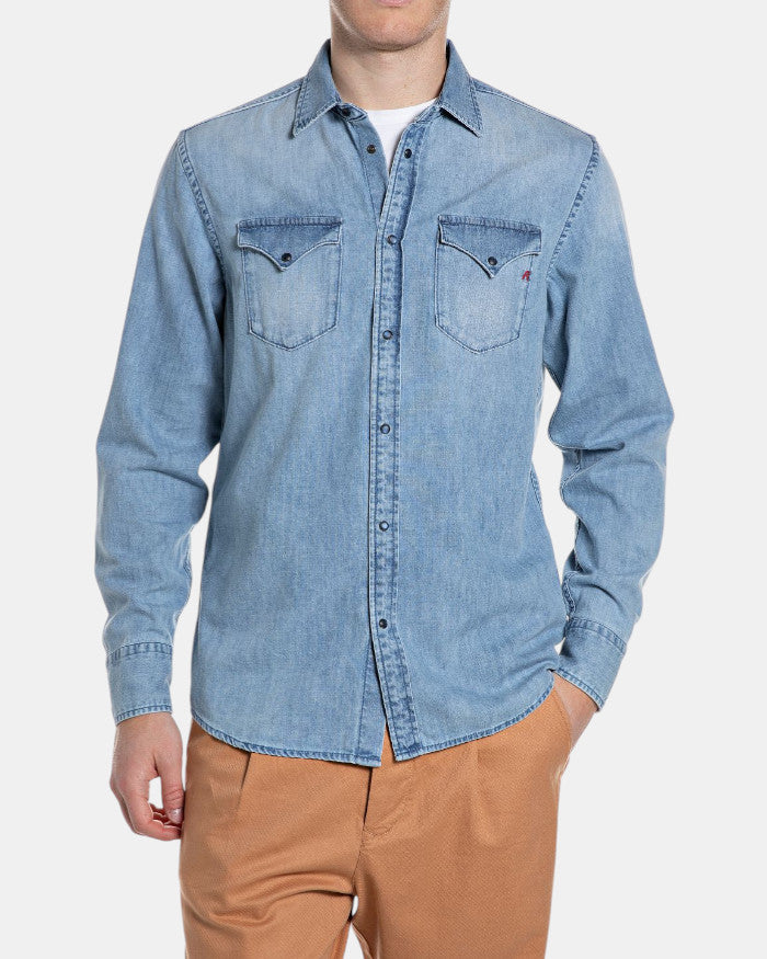 CAMICIA DENIM M4860T-010