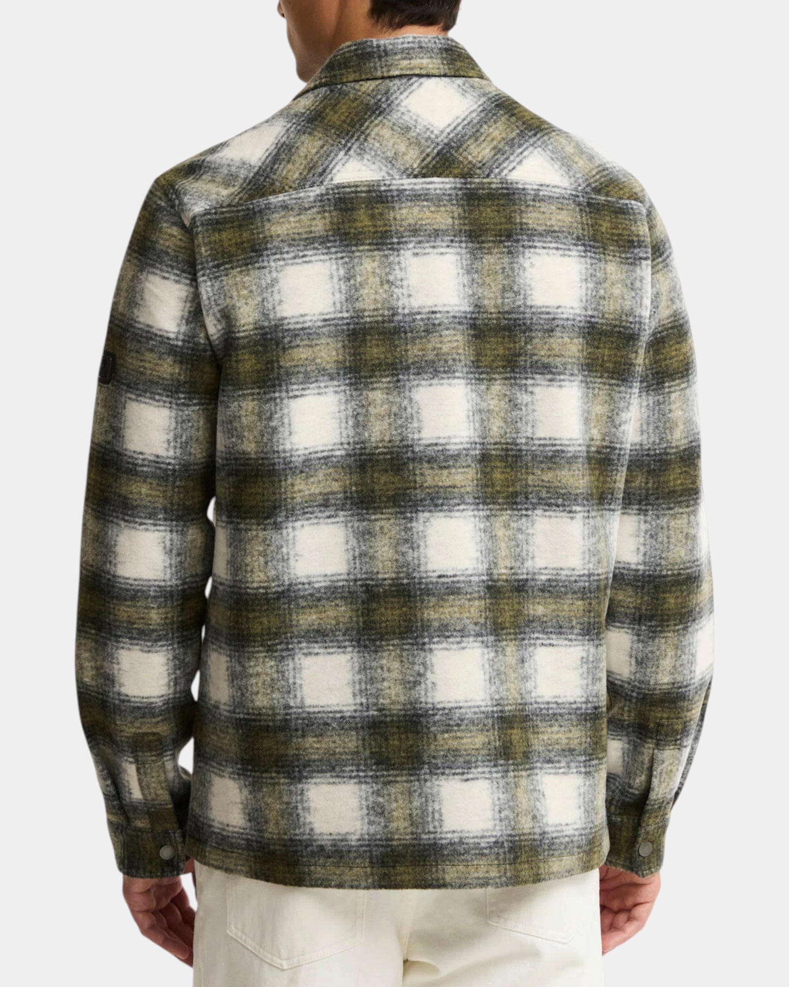 Barbour International Clayton – Overshirt in pile a quadri