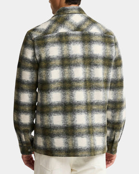 Barbour International Clayton – Overshirt in pile a quadri