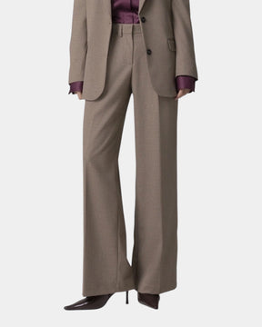 Mar de Margaritas – Pantaloni dritti con pinces