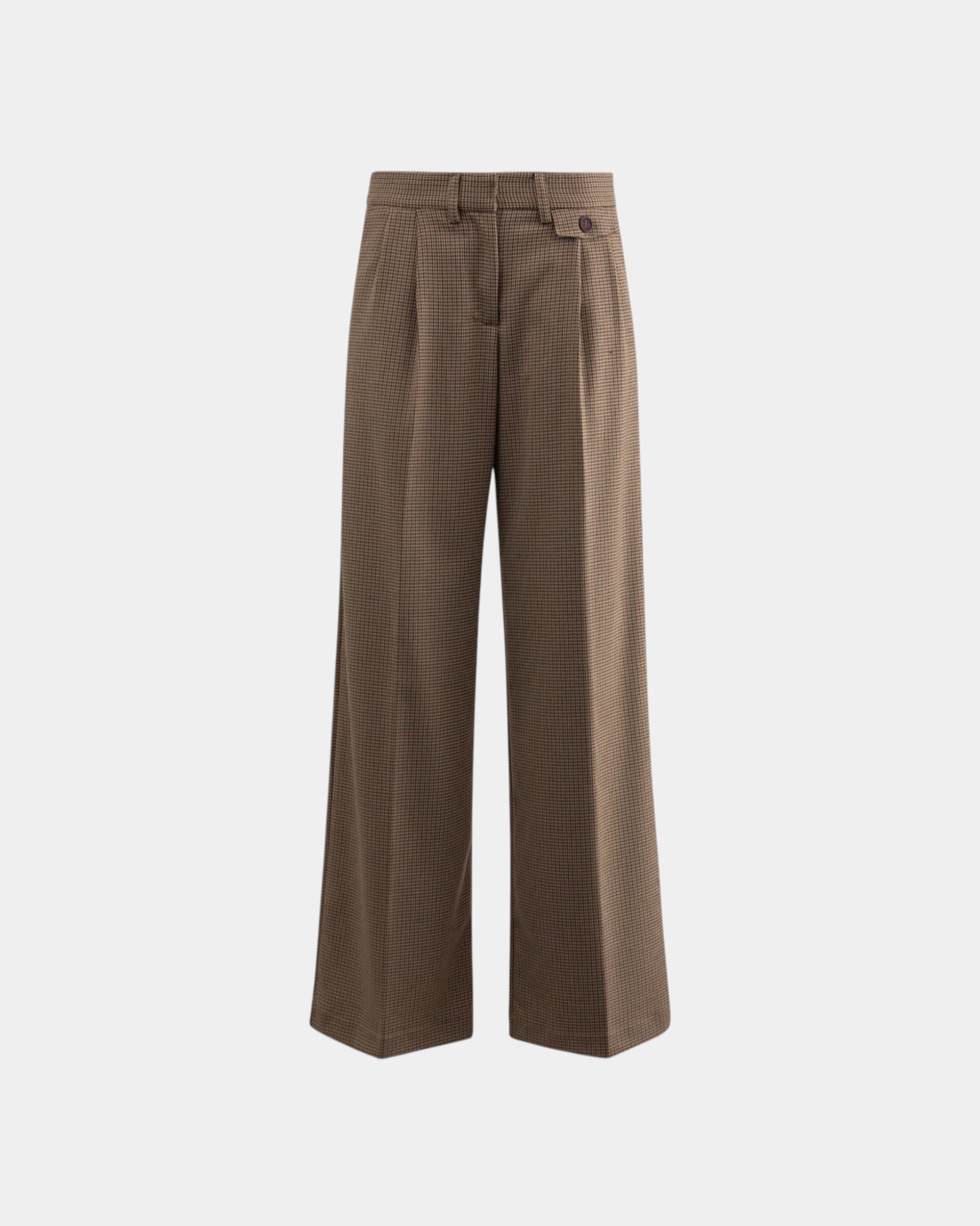 Mar de Margaritas – Pantaloni dritti con pinces