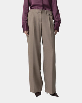Mar de Margaritas – Pantaloni dritti con pinces