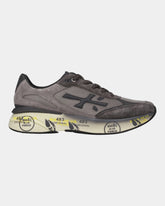 Premiata Moerun 8540 – Sneaker in suede e mesh Grigio/Nero