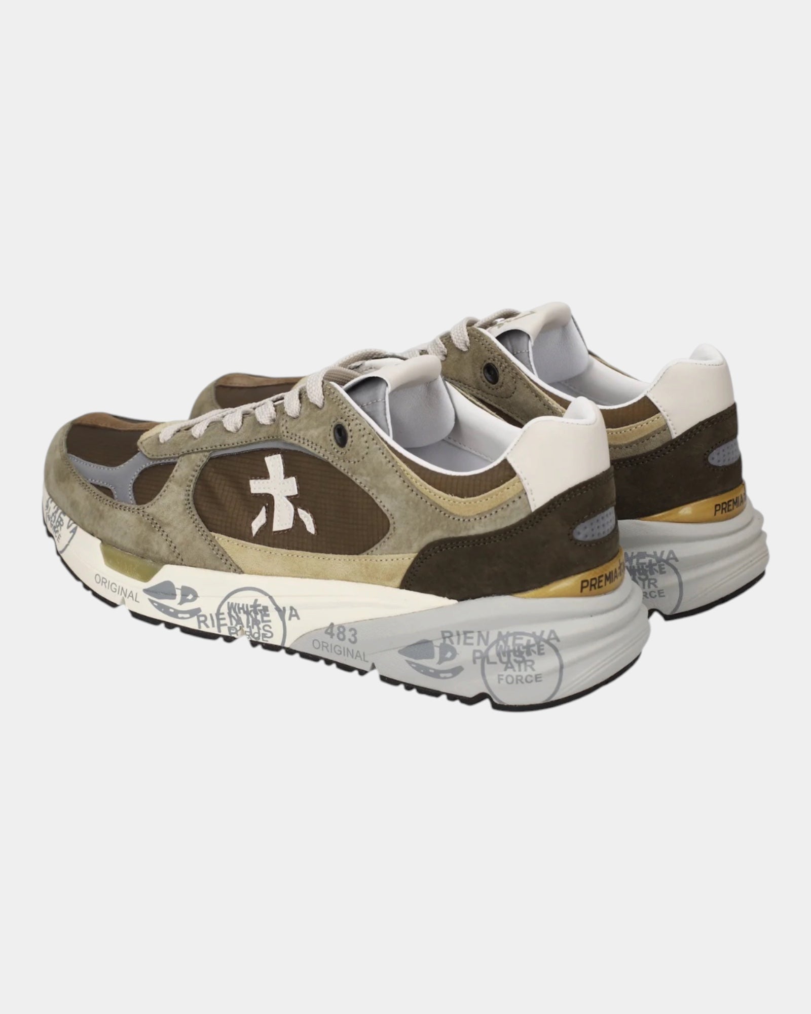 Premiata Mase25 8423 – Sneaker in suede e tessuto tecnico