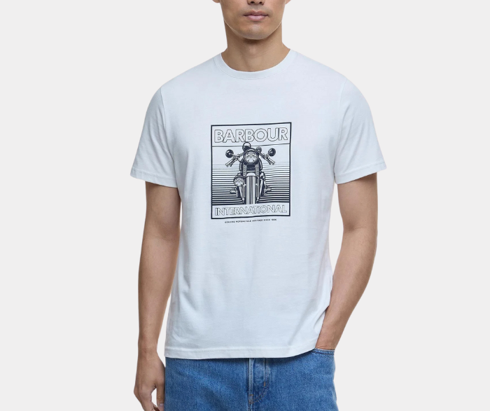 BARBOUR T-SHIRT TRACK MTS1418