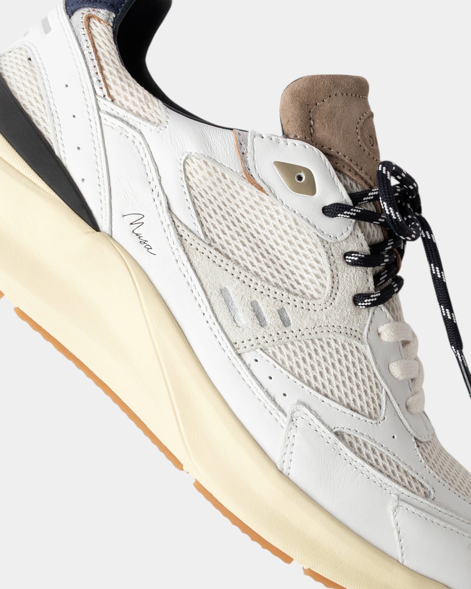D.A.T.E. Sneakers Musa HF Bianco/Blu
