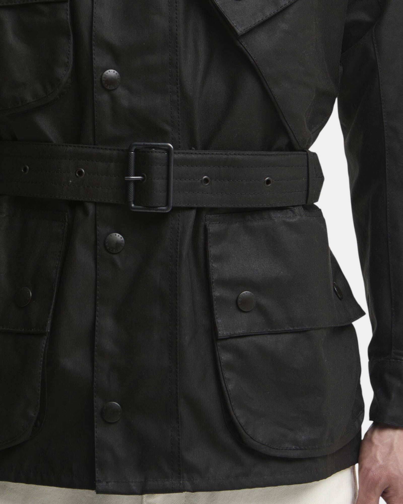 Barbour International – Original Giacca cerata Nero