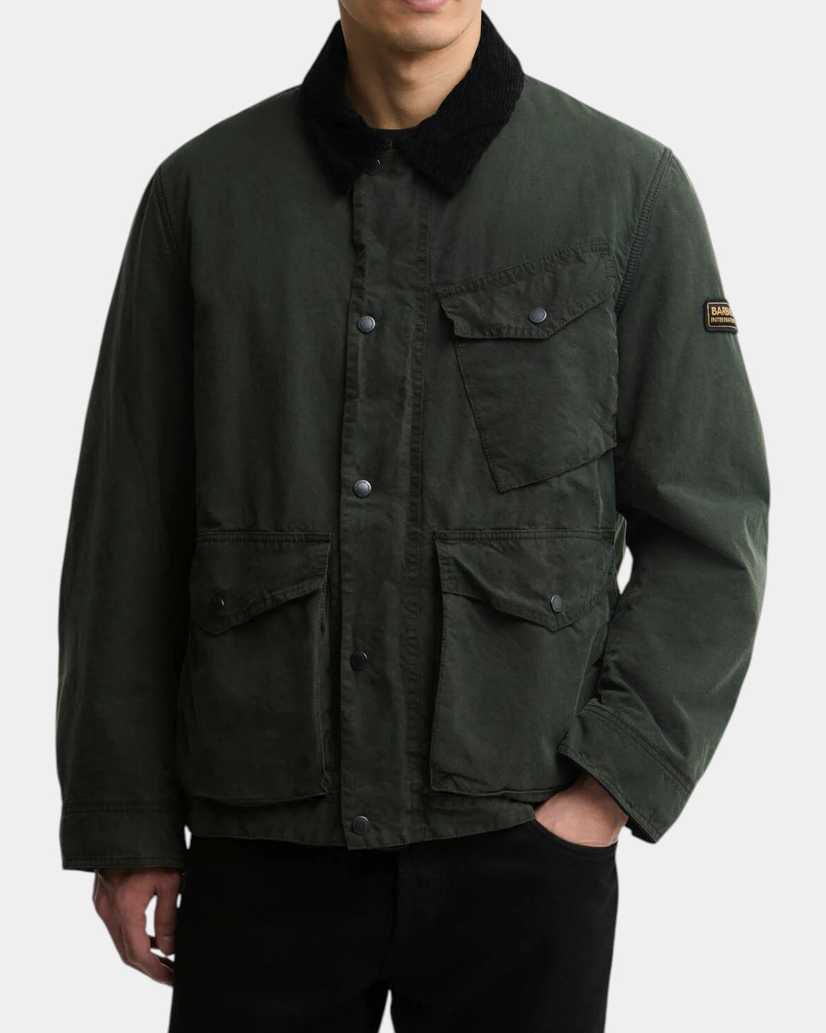 Barbour International Drifter Washed – Giacca cerata invernale