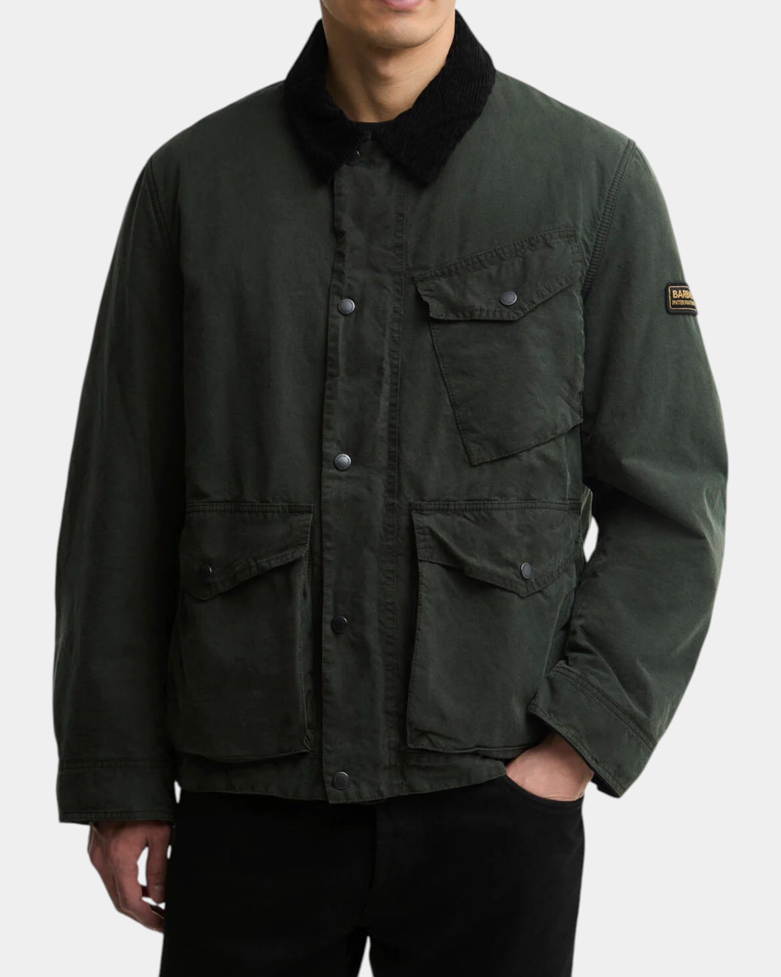 Barbour International Drifter Washed – Giacca cerata invernale