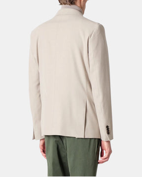 Manuel Ritz – Giacca in flanella stretch con pettorina staccabile