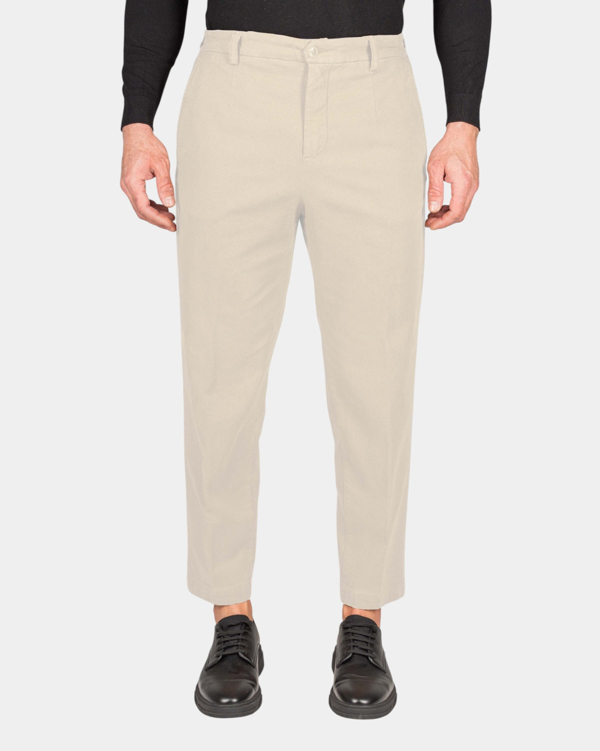 Teleria Zed Novak - Pantalone largo sartoriale