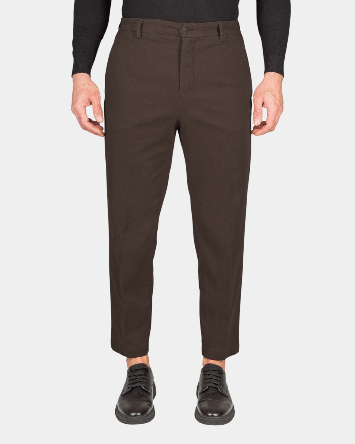 Teleria Zed Novak - Pantalone largo sartoriale