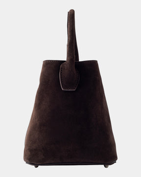 D.A.T.E. Borsa Paniere Bag in Suede Velour