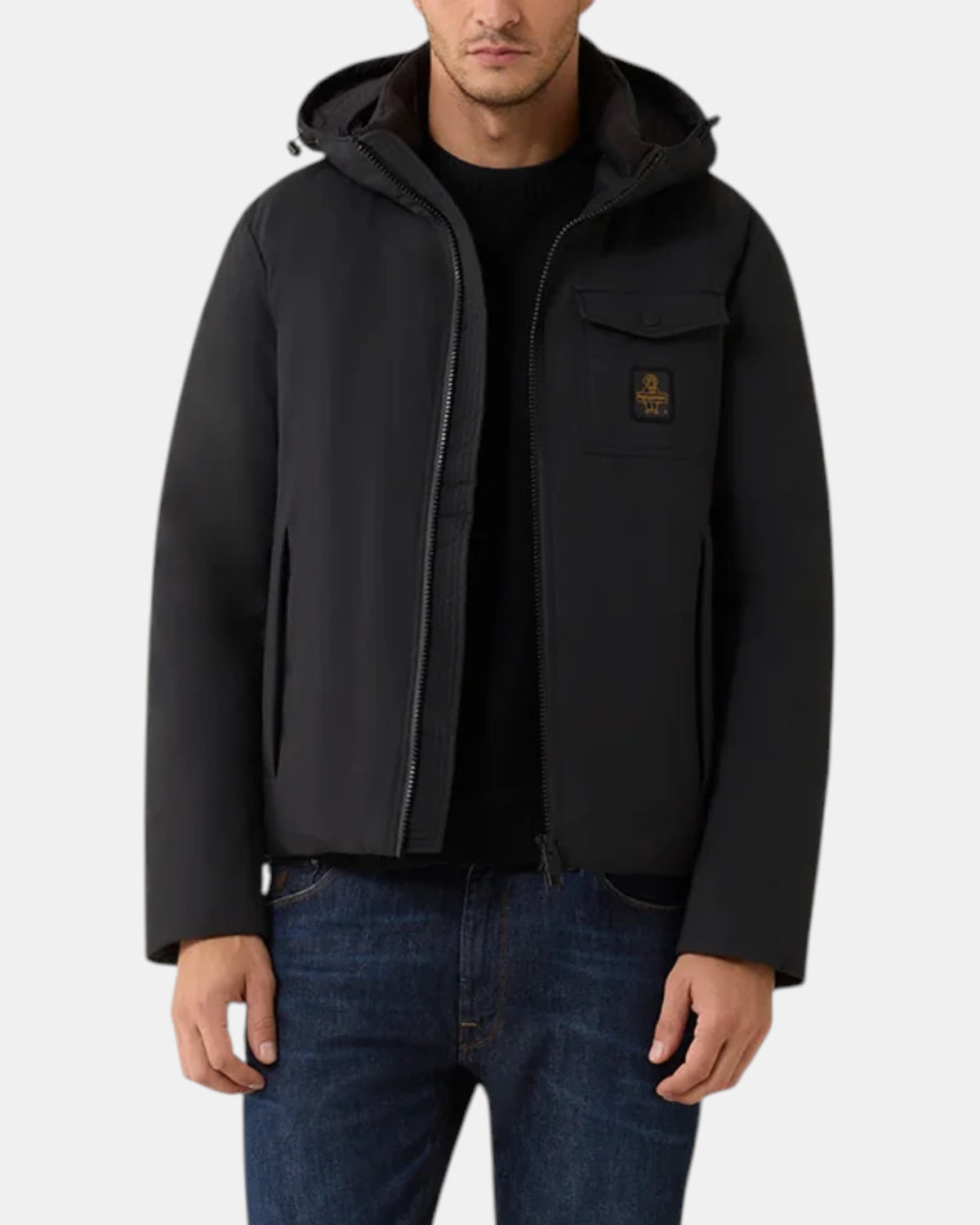 RefrigiWear Polar – Giubbotto tecnico con cappuccio imbottito Nero