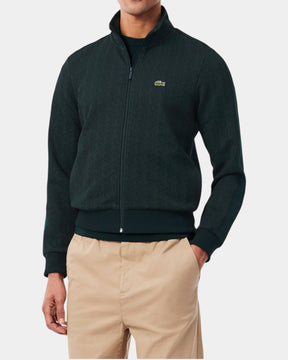 Lacoste Giacca della tuta in jacquard con zip Paris