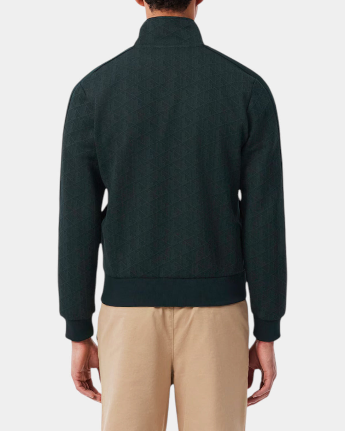 Lacoste Giacca della tuta in jacquard con zip Paris