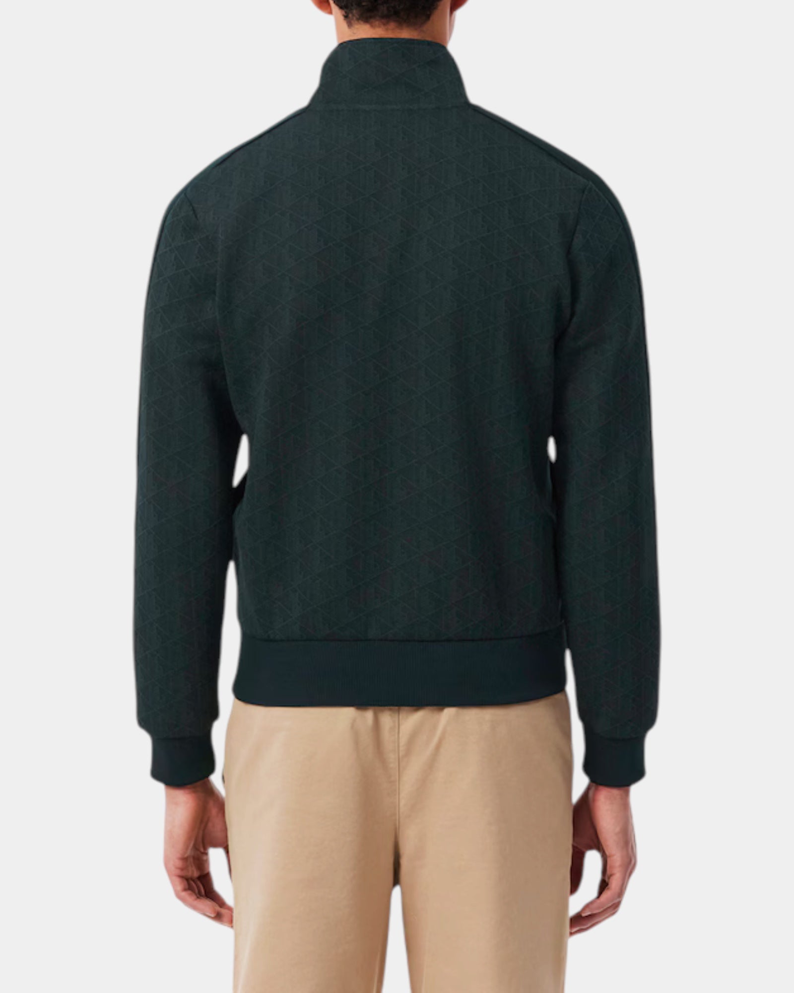 Lacoste Giacca della tuta in jacquard con zip Paris