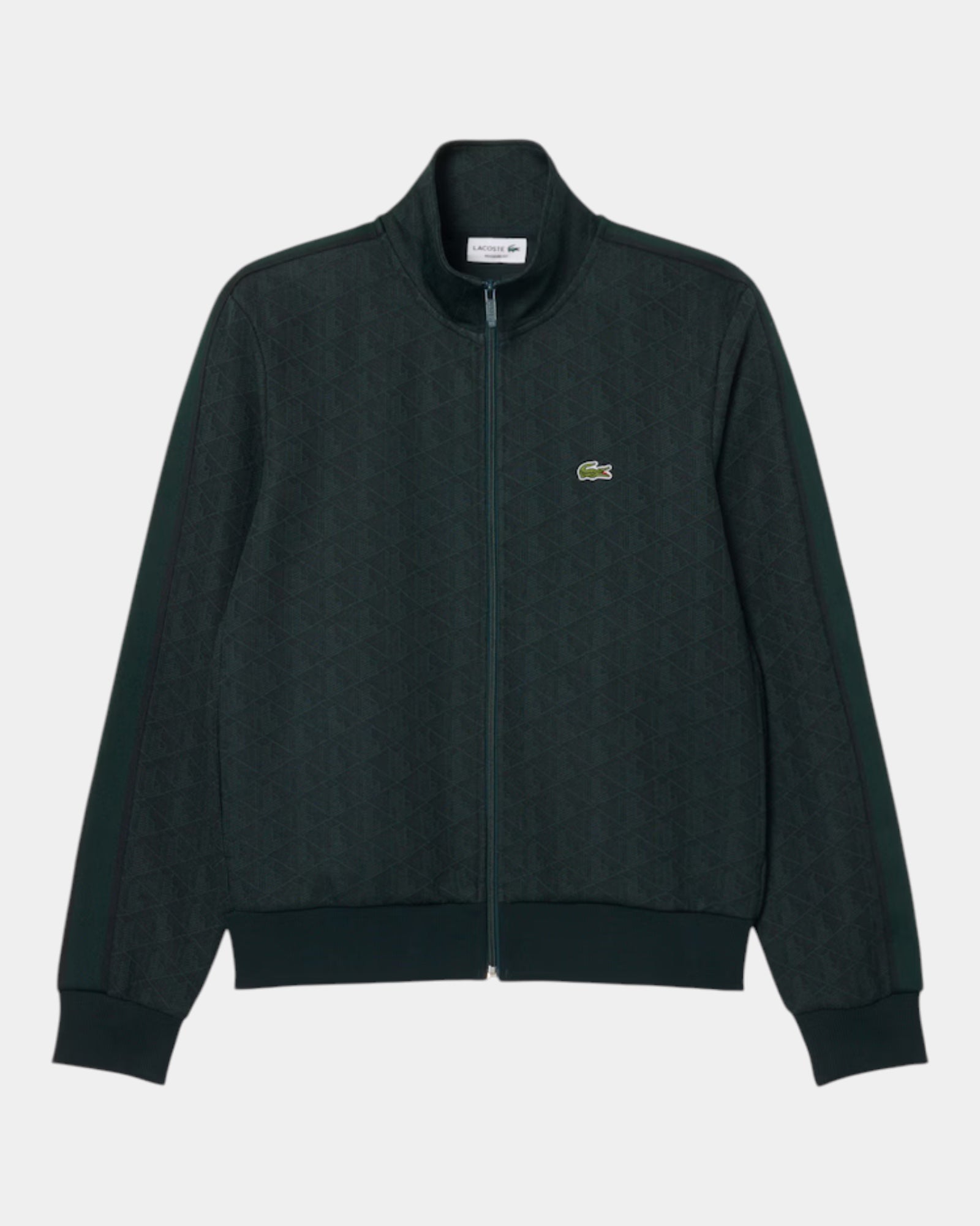 Lacoste Giacca della tuta in jacquard con zip Paris