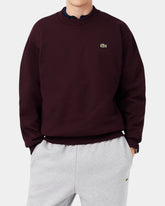 Lacoste Felpa in Cotone - Bordeaux
