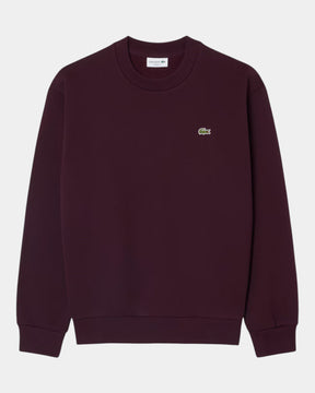 Lacoste Felpa in Cotone - Bordeaux