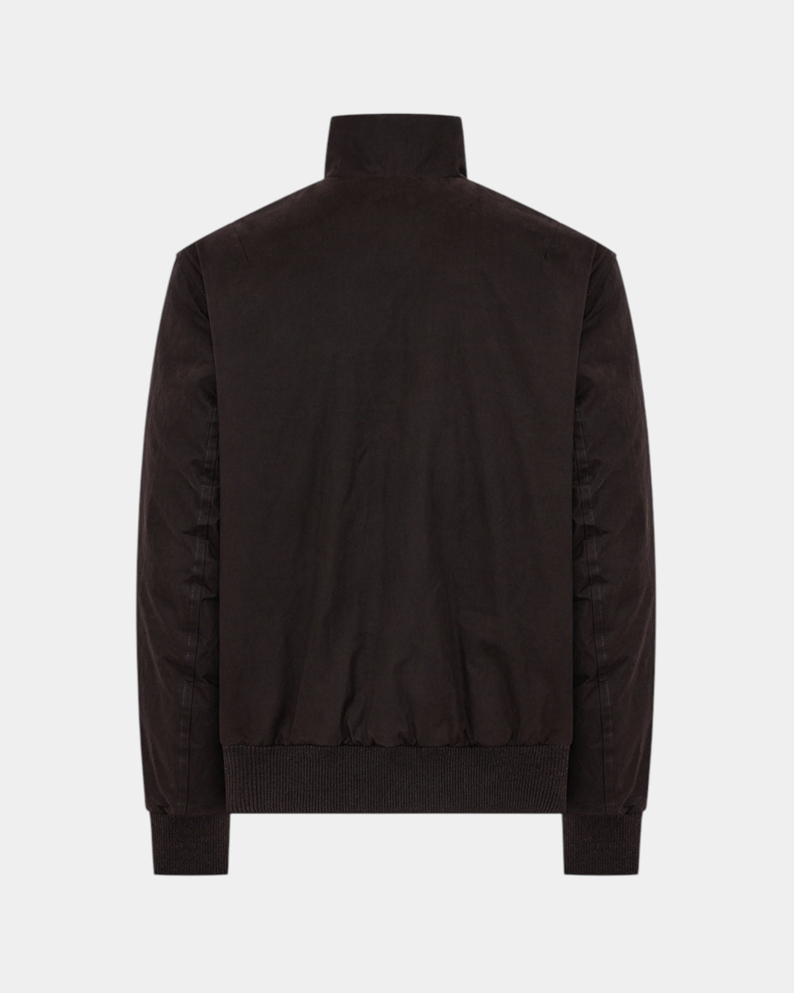 Duno Sylon – Bomber in cotone tecnico cerato Marrone scuro
