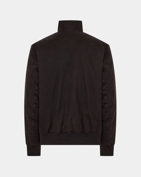 Duno Sylon – Bomber in cotone tecnico cerato Marrone scuro