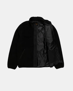 RefrigiWear Tempest – Giacca in teddy effetto sherpa Nera