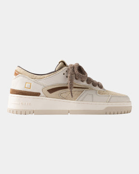 D.A.T.E. Sneakers Torneo Cocco Beige