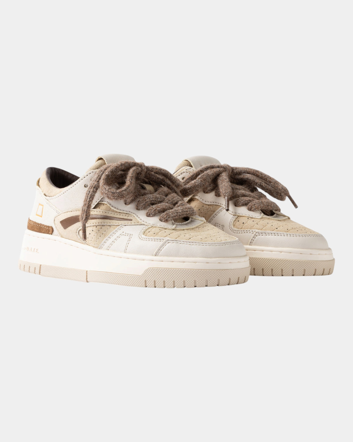 D.A.T.E. Sneakers Torneo Cocco Beige